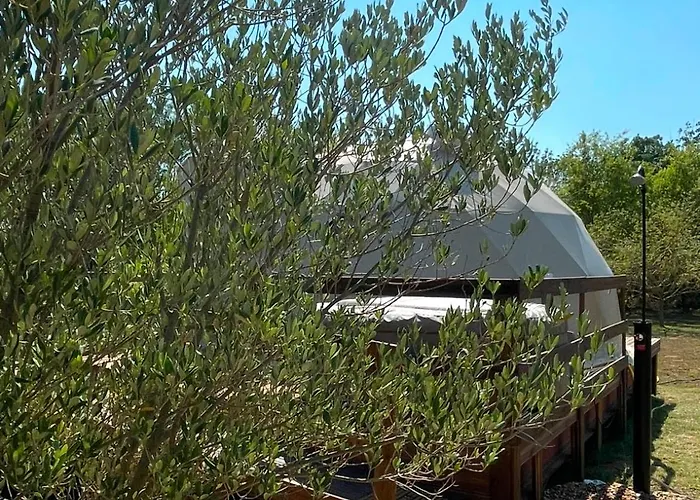 Tente de luxe Le Sicilien Dome Et Privatif